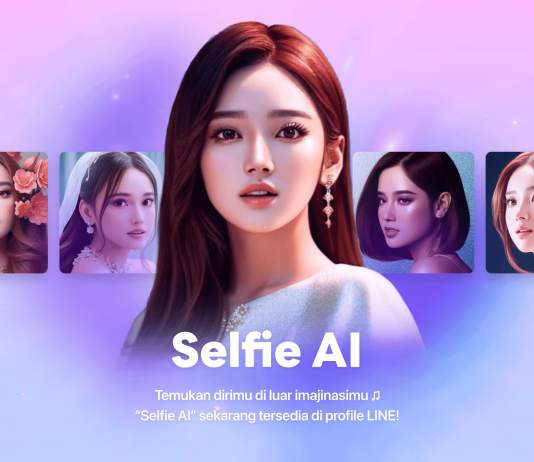 LINE Meluncurkan Selfie AI